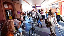 Pfingsten ist traditionell ein starkes Reisewochenende. Aufgrund des Neun-Euro-Tickets sprangen noch mehr Menschen auf den Zug.