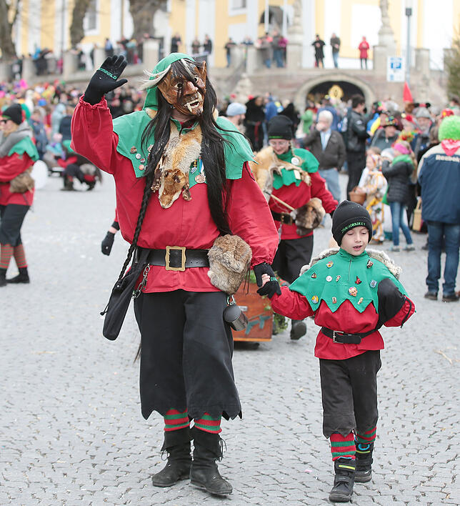 Bild 26: Bilder vom Fasnachtssonntag in Donaueschingen (Teil 2)