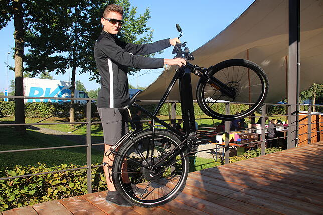 &bdquo;Code&ldquo; heißt das motorisierte Citybike von MTB Cycletech.