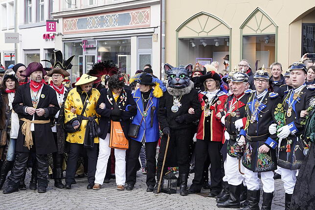 Bild 15: Bilder vom Schlussappell der Katzenmusik