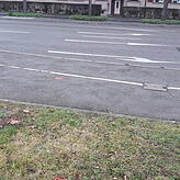 Spuren der Polizeiarbeit am Friedrich-Ebert-Platz.