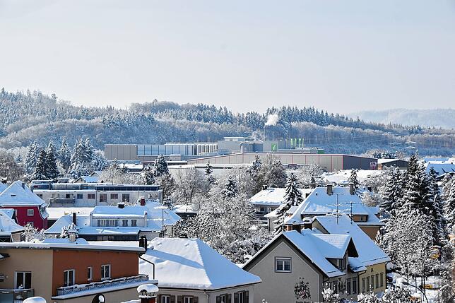 Bild 13: Und noch mehr Schnee! Die weißen Berge türmen sich in Stockach
