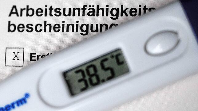 Erkältung und Grippe haben im Südwesten für viele Fehltage gesorgt.