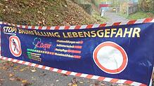 Beim Seilerwegle werden Bäume gefällt.
