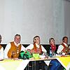 Die Vorfreude auf die Fasnet 2023 ist groß: Das Präsidium der Stettener Böcke mit (von links) Stefan Beck, Uwe Kirndorfer, Carolin Ruf, ...