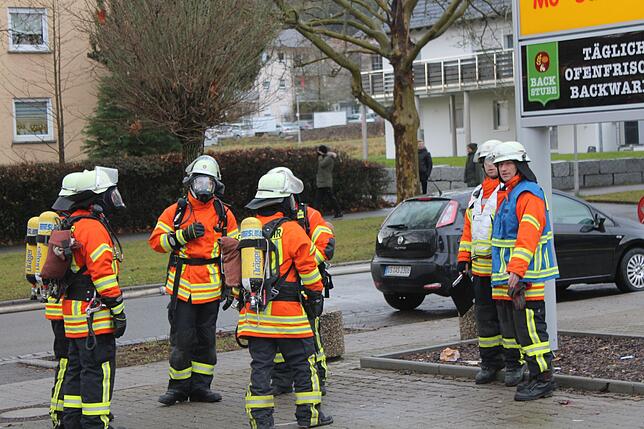 Bild 2: Größerer Einsatz der Blumberger Feuerwehr