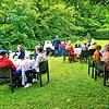 Die ersten Termine von Friedas Garten-Café fanden noch im Garten der Bergkirche Kadelburg statt. Mittlerweile ist das Angebot im Garten ...
