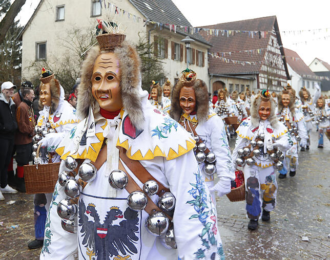 Bild 6: Bilder zum großen Narrentreffen in Pfohren (4)