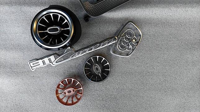 Kein Echtchrom, sondern mit Chromeffektlack beschichtet – diese Produkte sind für die Automobilindustrie.