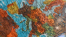 Europa auf dem Globus: Welche Länder gehören zu dem Kontinent?