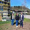 Sie sprechen in Gurtweil über den Erlass zur Ganztagsschule (von links): Stephanie Meyer, Beauftragte der Stadt Waldshut-Tiengen, ...