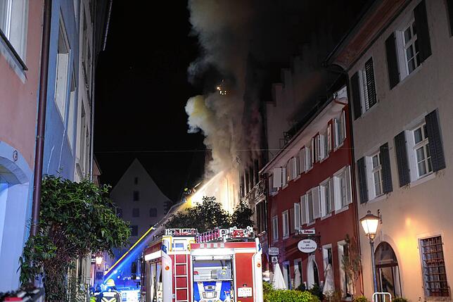 Bild 9: Großbrand in der Konstanzer Altstadt: Bilder vom größten Feuerwehreinsatz seit Jahren