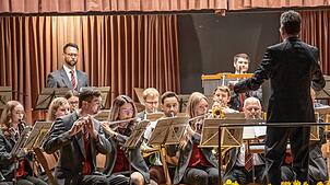 Der Musikverein Schwörstadt beweist seine musikalische Klasse.  Foto: Paul Eischet