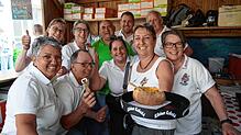 Das Stadtfest ist das Fest der Markdorfer Vereine. Hier ein Bild von Mitgliedern der Kaujohle, die im vergangenen Jahr an ihrem Stand ...