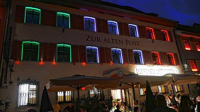 Bild 22: Romantische Stimmung in der Kaiserstraße in Waldshut - Die schönsten Eindrücke