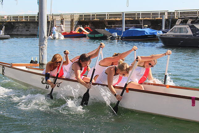Bild 1: Die besten Bilder vom Drachenboot-Cup beim Seehasenfest (2)
