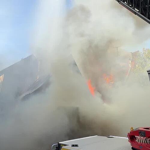 Großbrand in Villingen: Die Ursachensuche gestaltet sich schwierig
