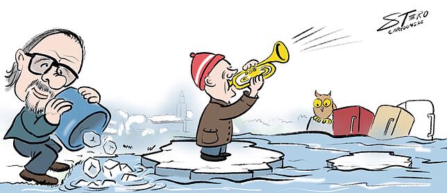 Endlich wieder einmal eine Seegfrörne &ndash; das wäre schön.