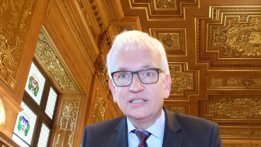 Keine Angst vor großen Gegnern: Jürgen Resch, Chef der Deutschen Umwelthilfe, kämpft gegen die Autoindustrie und für bessere Luft in ...