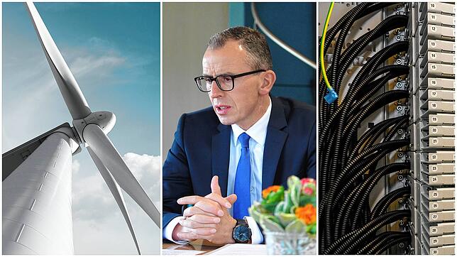 Zwei Infrastrukturprojekte sollen Schwarzwald und Baar fit für die Zukunft machen: mehr regenerative Energie aus Windkraftanlagen und ...