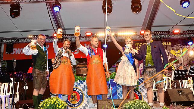 Bild 6: In Konstanz wird das Deutsch-Schweizer Oktoberfest gefeiert