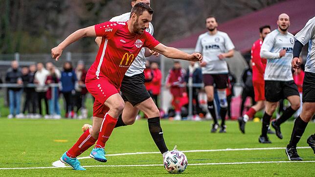 Schlusspunkt: Mit seinem Treffer in der 80. Minute machte Christian Albiez &ndash; hier ein Archivbild &ndash; den 5:0-Sieg des FC ...