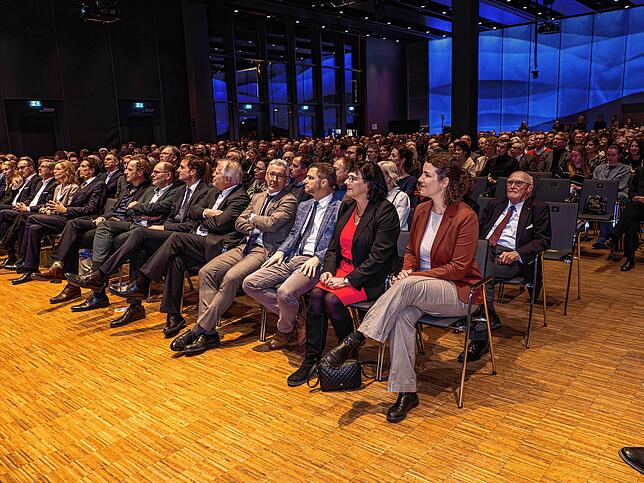 Beim Neujahrsempfang der Industrie- und Handelskammer (IHK) Hochrhein-Bodensee am Mittwoch, 22. Januar, im Bodenseeforum Konstanz ist ...