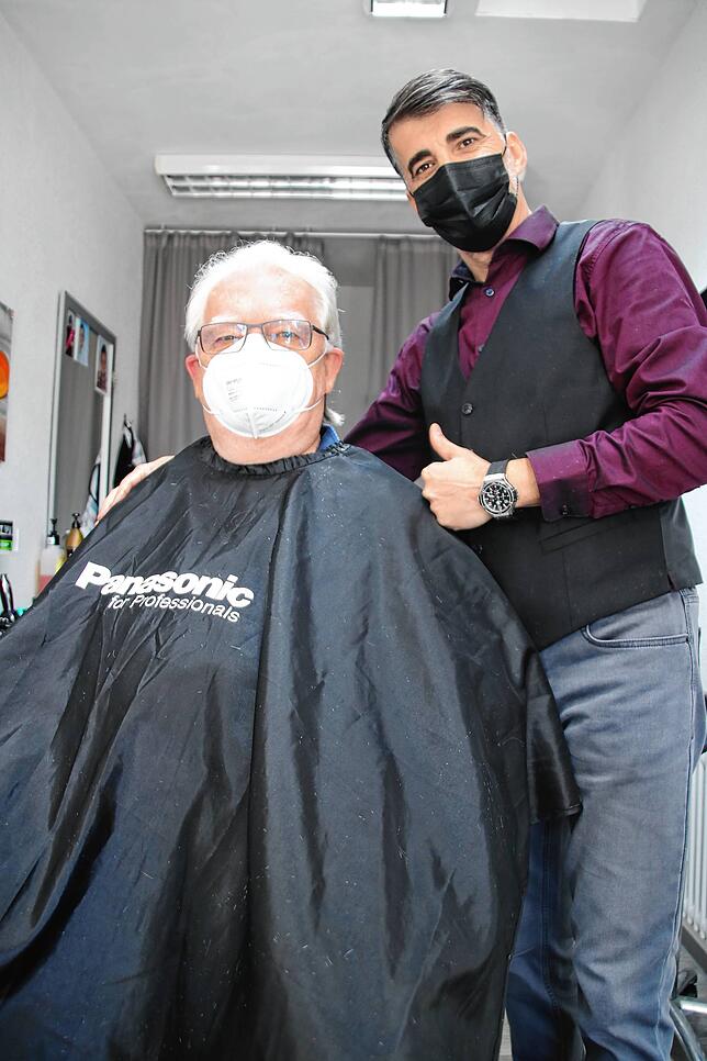 ...wird endlich gut. „Zuletzt hatte ich mit 18 Jahren solche Haare“, sagt Weniger mit einem Schmunzeln.