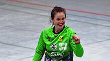 Mit einer starken Offensive aus Gröbenzell wird es SVA-Torhüterin Dajana Petrovic am Samstag zu tun bekommen.