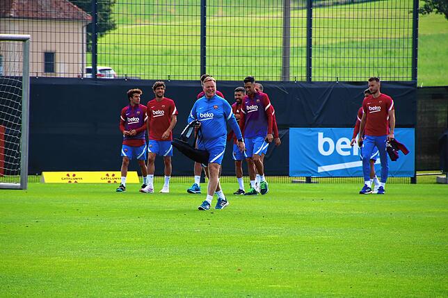 Bild 8: Wie der FC Barcelona in Aasen trainiert? Wir zeigen es Ihnen mit diesen Bildern!