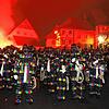 Die Überlinger Hänsele beim Nachtumzug des Narrentags im Jahr 2020.