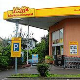 Der Netto in der Sepp-Biehler-Straße in Allmannsdorf.