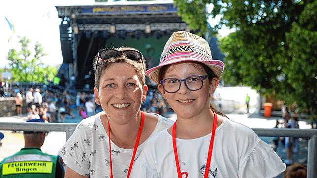Bild 25: Lea und Lotte verzaubern das Publikum auf dem Hohentwiel &ndash; Bilder von Lea Teil 1