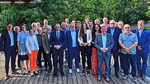 Die Vertreter der Mitglieder von Move bei der Verbandsversammlung des Zweckverbands Verkehrsverbund Schwarzwald-Baar-Heuberg am 24. Juli ...