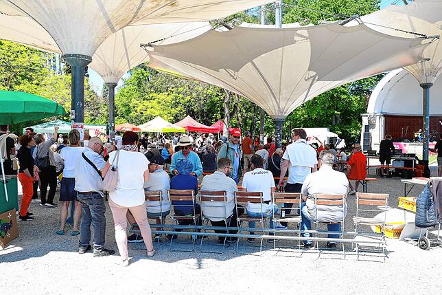 Bild 15: Kulturfest im Stadtgarten: Am 1. Mai werden in Konstanz die Demokratie und Menschenrechte gefeiert