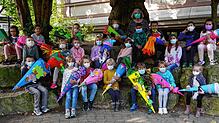 Die Klasse 1a der Teggingerschule Radolfzell mit ihrer Lehrerin Ute Müller.