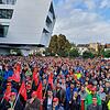 Rund 5000 ZF-Beschäftigte gingen am Mittwoch auf die Straße.