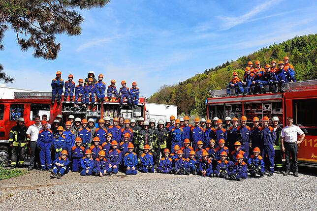 Bei der Gesamtübung im Stahringer Industriegebiet waren die Jugendfeuerwehren, unterstützt von ihren Jugendleitern und Mitgliedern der ...