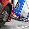 Lastwagen beim Zoll in Waldshut: Corona-Maßnahmen im Grenzverkehr beeinträchtigen die Lieferketten bisher nicht.