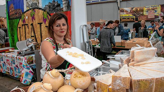 Marktplatz: Die Hochrhein-Messe in Tiengen findet nach der Absage 2020 erst wieder im Oktober 2022 statt.