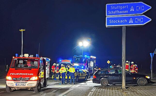Für die Unfallaufnahme wurde die Strecke teilweise gesperrt.