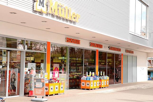 Die Drogeriemarkt Müller in Donaueschingen