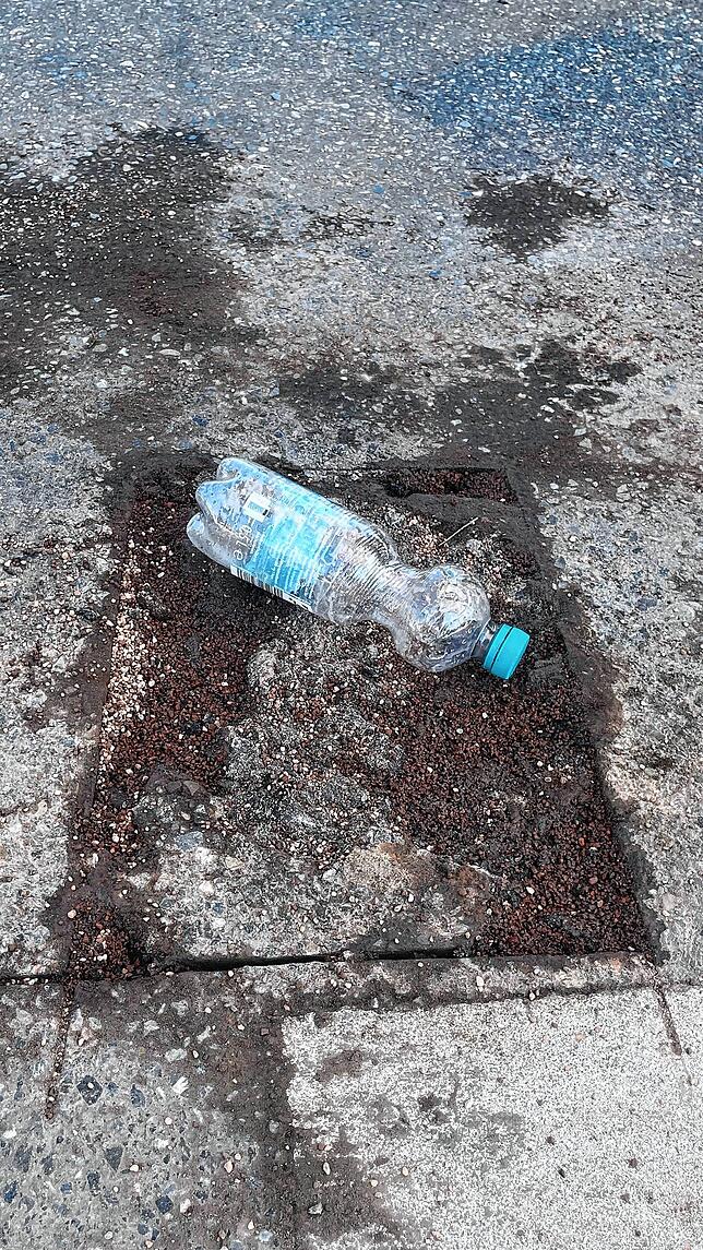 In der Gartenstraße prangt nun ein Loch...