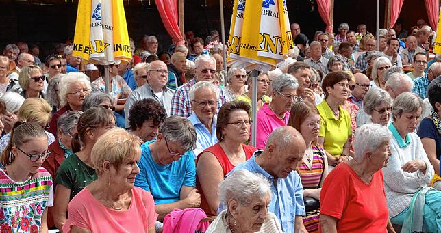 2019: Sehr gut besucht war der ökumenische Gottesdienst am Sonntagvormittag.