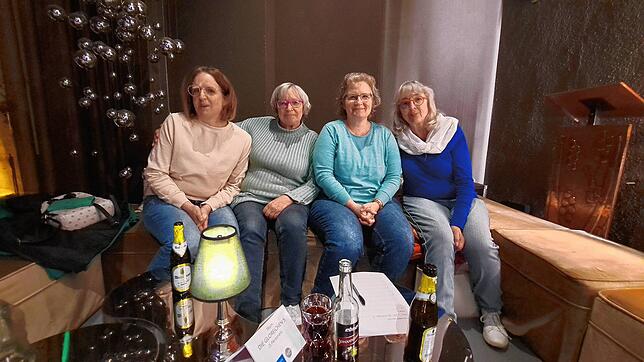 Quizname „Die Glorreichen 5“: Von links: Anita Flum, Regina Strittmatter, Doris Renner und Sabine Zweig.
