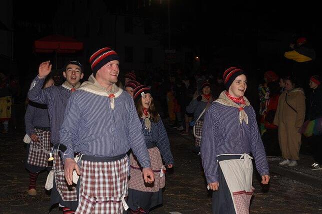 Bild 10: Bilder des große Narrentreffen der Kuhsattler in der Gemeinde Hohenfels &ndash; Teil 2