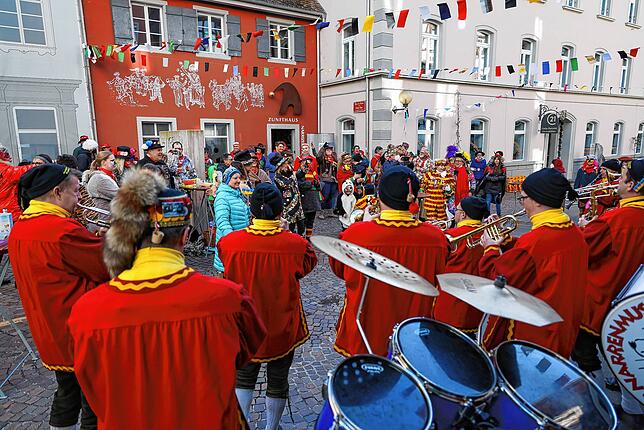 Die Narrenmusik bildet den krönenden Abschluss des Narrenspiels.