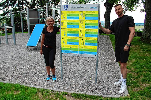 Den Bewegungspark Calisthenics gibt es seit Kurzem.