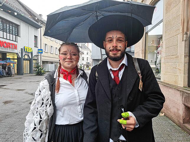 Der Regen kann die Wälder nicht abschrecken.