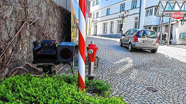 Beim Speed-Marathon werden die Verkehrsteilnehmer auch in der Pfullendorfer Innenstadt kontrolliert.